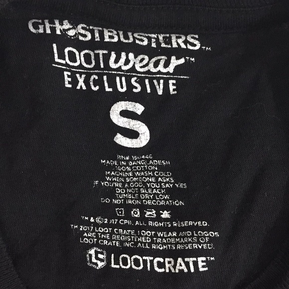 Loot Crate Ghostbusters Shirt Graphic Tee Small - Picture 6 of 8